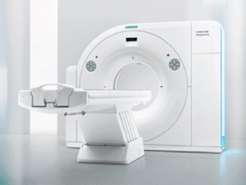 Image: The Siemens Healthcare Somatom Perspective range of CT scanners now includes 16- and 32-slice configurations (Photo courtesy of Siemens Healthcare). Image: The Siemens Healthcare Somatom Perspective range of CT scanners now includes 16- and 32-slice configurations (Photo courtesy of Siemens Healthcare).